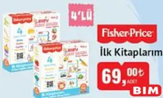 FİSHER PRİCE İLK KİTAPLARIM 4'LÜ
